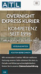Mobile Screenshot of overnightkurier.de